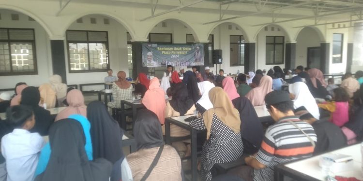 Santuni Anak Yatim Piatu, bentuk kepedulian Pemdes Purwasari dan LPAD