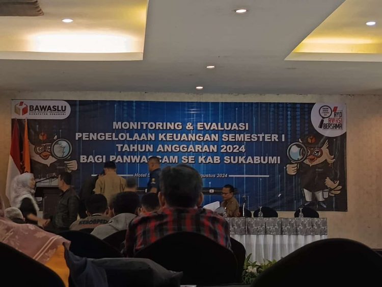 Bawaslu Kabupaten Sukabumi adakan monitoring dan evaluasi dengan Panwascam