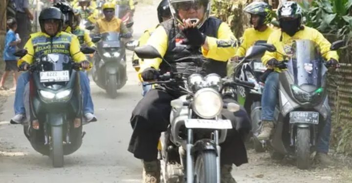 Ini alasan Bupati Sukabumi kendarai motor tiger 2000 dalam acara touring Ngabumi III
