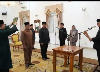 Bupati Sukabumi lantik empat Pejabat Eselon 2