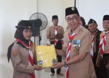 Kontigen Pramuka Kab. Sukabumi ikuti Gema Tunas III Tingkat Jabar