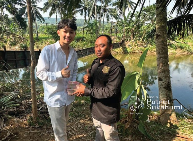 TikToker Willy Salim Donasikan 25 Juta Rupiah untuk Perbaikan Jembatan Miring Jampang di Sukabumi