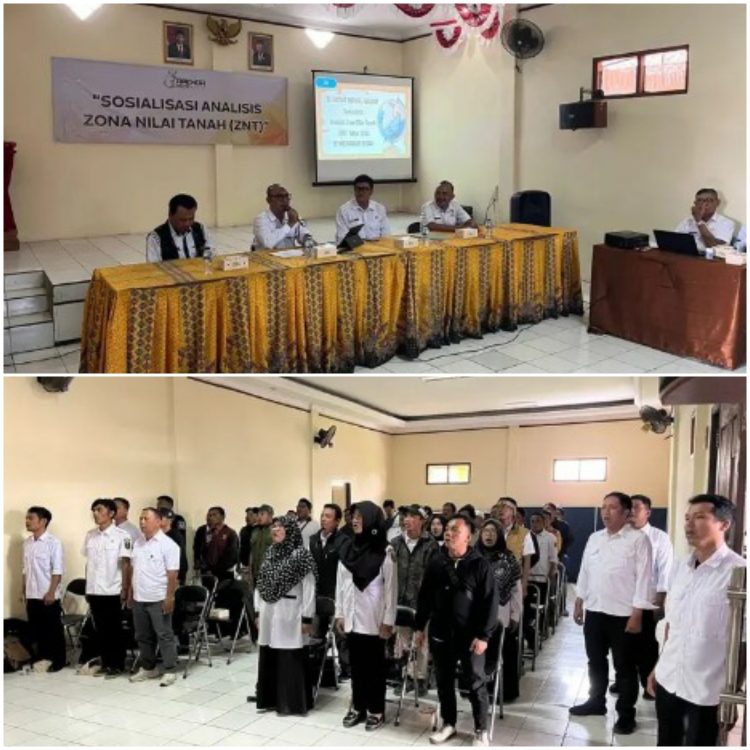 Bapenda Kabupaten Sukabumi Sosialisasikan Analisis Penyempurnaan ZNT