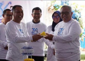 HUT PERUMDA AIR MINUM TIRTA JAYA MANDIRI, BUPATI “HARUS VISIONER MENJAWAB TANTANGAN MASA DEPAN”