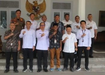 Sekda Kabupaten Sukabumi terima Bawaslu di Pendopo, ini poin yang di bahas