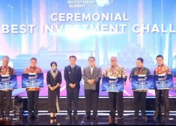 WJIS KE 6 TAHUN 2024, KABUPATEN SUKABUMI MENJADI WINNER THE BEST INVESTMENT CHALLENGE