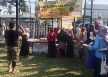 Program Nasi Kuning Babah Alun kolaborasi dengan Warung Kezo Hj. Elis
