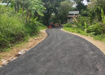 Ruas jalan Babakanpari-Tangkil selesai dibangun