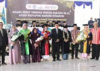 WISUDA STISIP WIDYAPURI, SEKDA “INGAT KUALIFIKASI, KOMPETENSI, PERILAKU DAN DOA ORANGTUA”