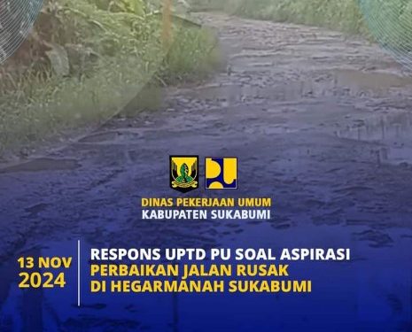 Kepala UPTD PU Wilayah II Cibadak, menanggapi adanya surat aspirasi warga terkait kerusakan jalan