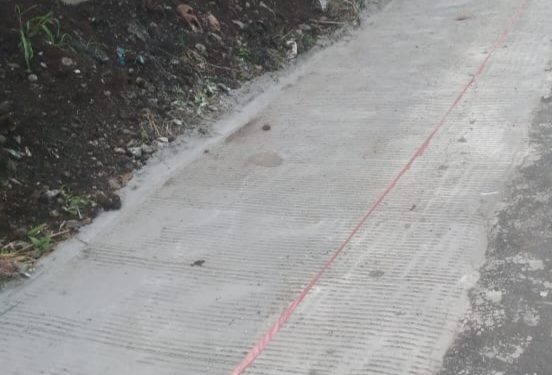 PU Kab. Sukabumi bangun bahu ruas jalan tenjoayu-purwasari