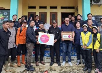 BANTUAN LOGISTIK TELAH TERSALURKAN UNTUK MASYARAKAT TERDAMPAK BENCANA DI KECAMATAN SIMPENAN
