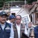 SEKDA KAB. SUKABUMI DAMPINGI MENSOS TINJAU KORBAN LONGSOR, SALURAKAN SANTUNAN DAN BANTUAN