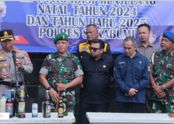 Polres Sukabumi gelar apel Pasukan Operasi Lilin Lodaya 2024