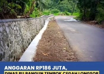 Bangun TPT sepanjang ruas jalan Ciracap-Ujunggenteng
