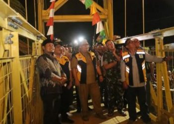 Jembatan Cilalay diresmikan Bupati Sukabumi