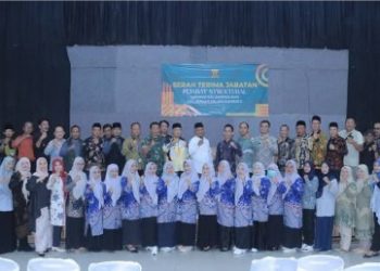 KECAMATAN PALABUHANRATU GELAR SERAH TERIMA JABATAN PEJABAT STRUKTURAL