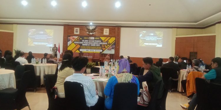 Diskominfosan Kab. Sukabumi sosialisasikan Perbup Sukabumi Nomor 67 Tahun 2022