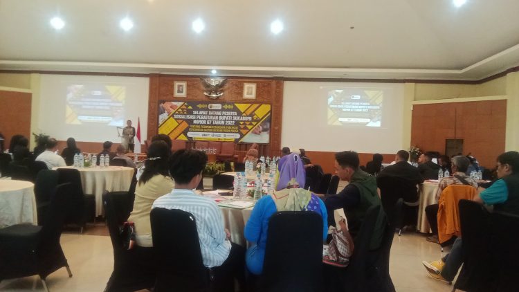 Diskominfosan Kab. Sukabumi sosialisasikan Perbup Sukabumi Nomor 67 Tahun 2022