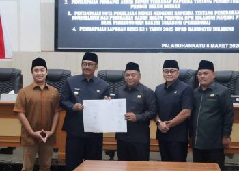 DPRD Kab. Sukabumi gelar Rapat Paripurna Penyempurnaan Raperda