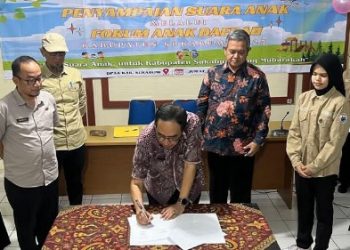 SEKDA TEGASKAN PENTINGNYA PERAN FORUM ANAK DAERAH UNTUK WUJUDKANKAN LKNGKUNGAN RAMAH ANAK