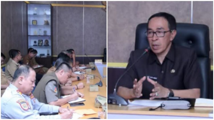 Sekda Kabupaten Sukabumi beserta Kepala Perangkat Daerah bahas persiapan akhir acara pisah sambut Bupati dan Wakil Bupati Sukabumi