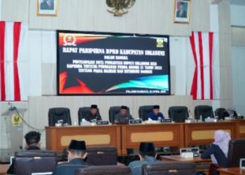 DPRD Kab. Sukabumi gelar Rapat Paripurna agenda Penyampaian Nota Pengantar Raperda tentang Perubahan Perda Nomor 15 Tahun 2023 tentang Pajak dan Retribusi Daerah