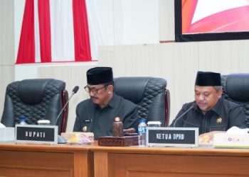 Rapat Paripurna DPRD Kabupaten Sukabumi ke-12 Tahun Sidang 2025