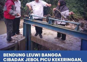 Tinjau lokasi bendungan leuwi bangga, ini langkah Kadis PU Kabupaten Sukabumi