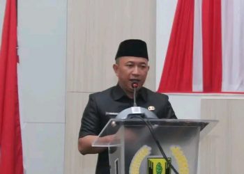 WABUP ANDREAS HADIRI RAPAT PARIPURNA DPRD KABUPATEN SUKABUMI