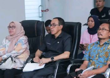 SEKDA IKUTI ASISTENSI, MONITORING DAN EVALUASI CAPAIAN UNIVERSAL COVERAGE JAMSOSNAKER