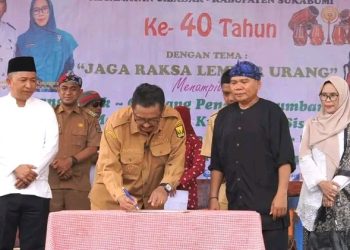 HARI JADI KE 40 DESA TENJOJAYA, BUPATI” SOLIDITAS ADALAH KUNCI SUKSESNYA PEMBANGUNAN”