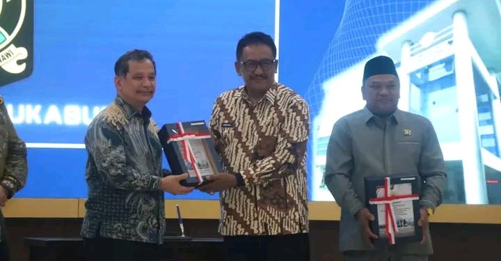 Ketua DPRD Sukabumi Hadiri Penyerahan Laporan Keuangan Pemerintah Daerah ( Audited ) TA 2024 dan Sambut Raihan Opini WTP dari BPK