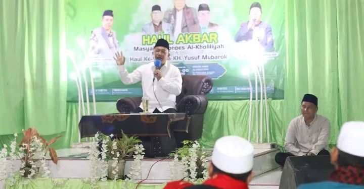 Wabup Sukabumi Hadiri Haul KH. M. Yusuf Mubarok, Soroti Peran Strategis Pesantren