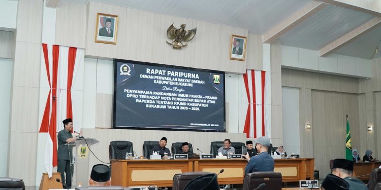 Rapat Paripurna ke-18 DPRD Kabupaten Sukabumi: Bahas RPJMD 2025–2029