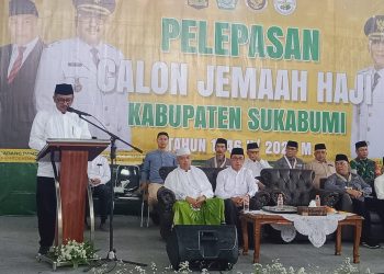 Pesan Bupati Sukabumi kepada ratusan calon Haji