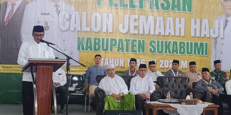 Pesan Bupati Sukabumi kepada ratusan calon Haji
