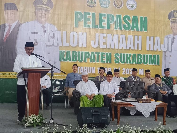Pesan Bupati Sukabumi kepada ratusan calon Haji
