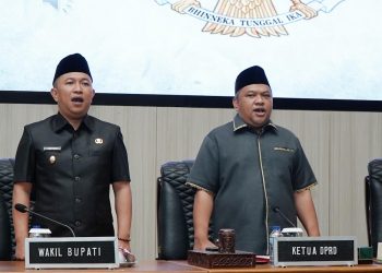 DPRD Kabupaten Sukabumi Gelar Rapat Paripurna ke-16, Bahas Raperda Dana Cadangan Pilkada 2029
