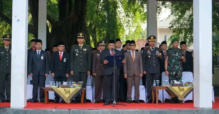 Semangat Pancasila Menuju Indonesia Raya, Kabupaten Sukabumi Gelar Upacara Peringatan 1 Juni