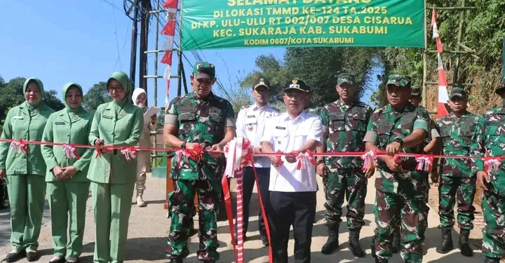Wabup Sukabumi Apresiasi TMMD 124: Infrastruktur Meningkat, Wawasan Bertambah