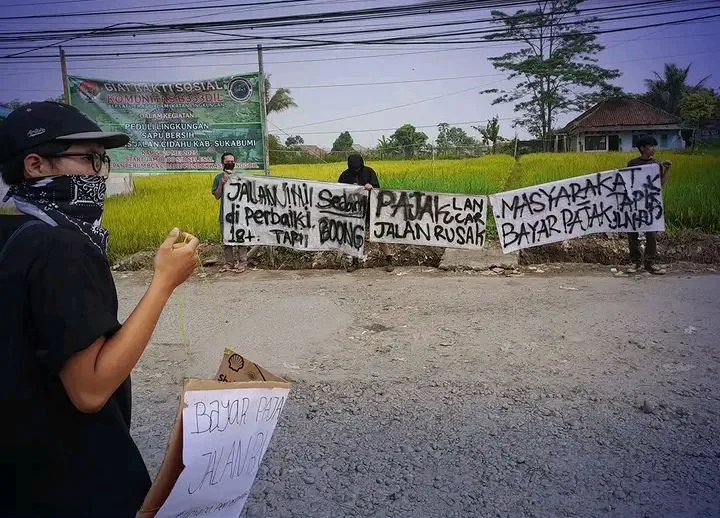 Warga Gelar Aksi, PU Pastikan Perbaikan Jalan Caringin–Cidahu