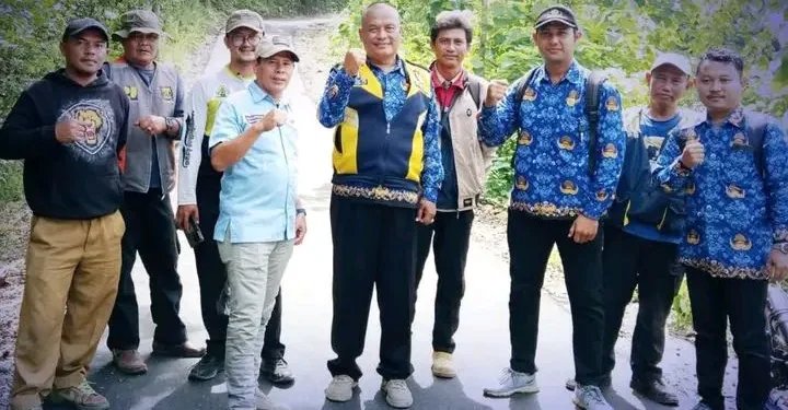 Dinas PU Sukabumi Rampungkan Perbaikan Jalan Pasapen–Bantargebang, Dukung Akses dan Ekonomi Warga