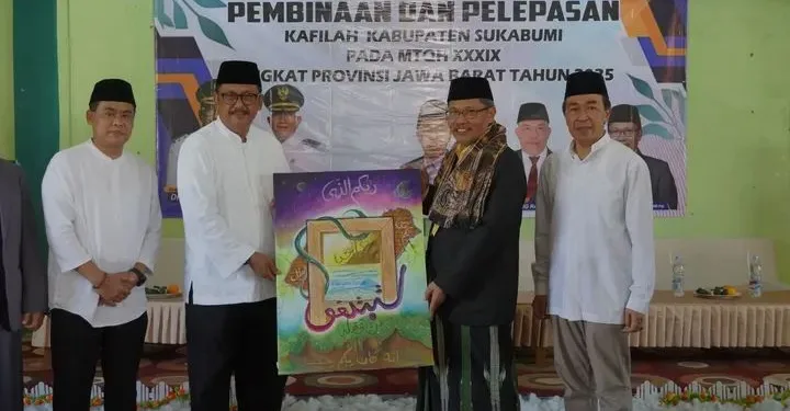 Kabupaten Sukabumi Kirim 70 Kafilah ke MTQH Jabar 2025, Bupati Ajak Jaga Semangat Juang