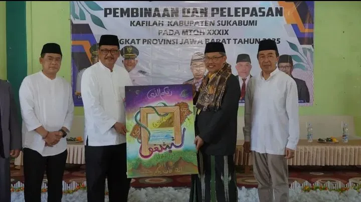 Kabupaten Sukabumi Kirim 70 Kafilah ke MTQH Jabar 2025, Bupati Ajak Jaga Semangat Juang