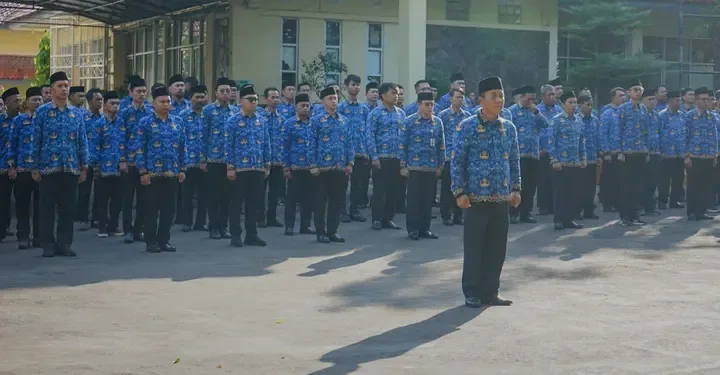 Etika Birokrasi Jadi Sorotan dalam Upacara KORPRI Sukabumi