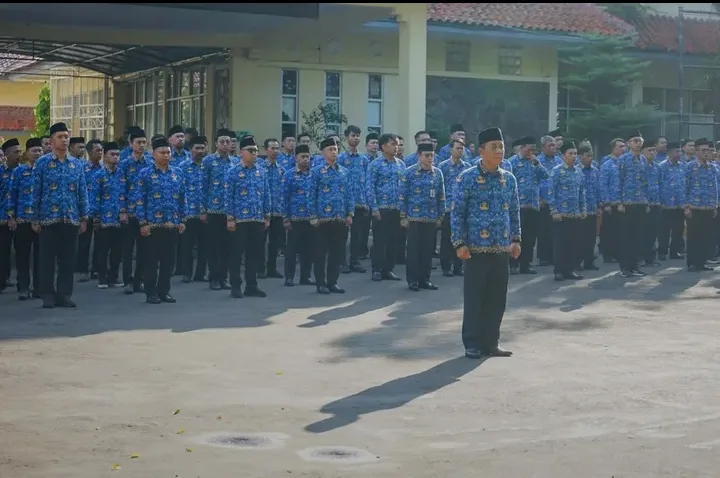 Etika Birokrasi Jadi Sorotan dalam Upacara KORPRI Sukabumi