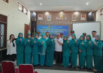 Pengukuhan Ketua Tim Pembina Posyandu Desa se-Kecamatan Sukaraja, Momentum Perkuat Layanan Kesehatan Dasar