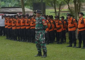 Danramil Warungkiara Tutup Pelatihan Relawan Bencana, Tekankan Sinergi dan Penguatan Kapasitas