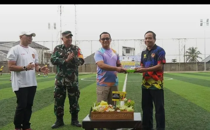 Pemkab Sukabumi Resmikan Lapangan Mini Soccer Garuda Bhwa, Dorong Gaya Hidup Aktif dan Pembinaan Atlet Daerah